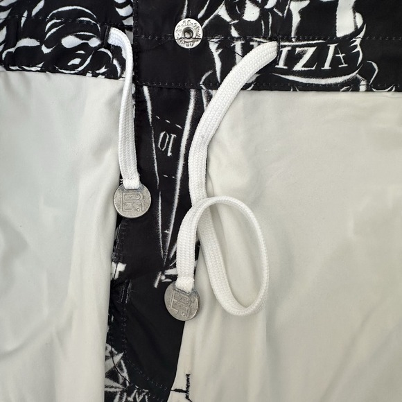 Robinson Les Bains French Lined Swim Trunks Black Size XXL 36"‎ x 2" - Picture 7 of 8